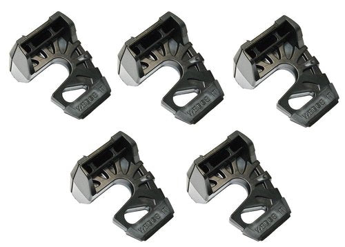 Wedge-It - The Ultimate Door Stop - Black (5 Pack)