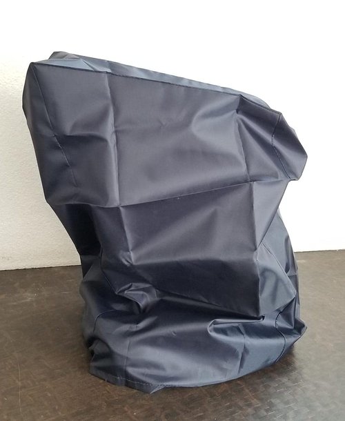 Crabby Pack of 2 | Heavy Duty Microscope Dust Cover | Full Standard Microscopes Size | 20*17.5*7.5 inch | Depth 13.5inch | blue