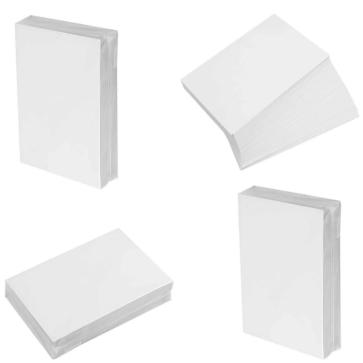 400 Sheets 4x6 Photo Paper Glossy 180gsm Premium Inkjet Printer Paper, 4"x 6" Waterproof High Gloss Photo Quality Paper, Smooth Bright White Finish, 4R Photographic Paper for All Inkjet Printers
