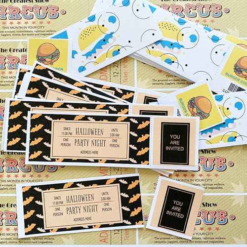Mr-Label 2000 Printable Raffle Tickets with Tear-Away Stubs, 230GSM Heavyweight Micro-Perforated Cardstock, Laser/Inkjet, for Raffle and Event Tickets
