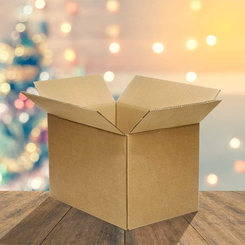Shipping Boxes | Corrugated Cardboard Mailers - 8x6x4 Inches, Pack of 25 for Moving & Mailing
