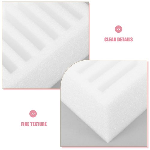White Pearl Cotton Phone Organizer - 20-Slot Desktop Mobile Phone Holder for Office and Home Storage Stylish Multi-Compartment Design