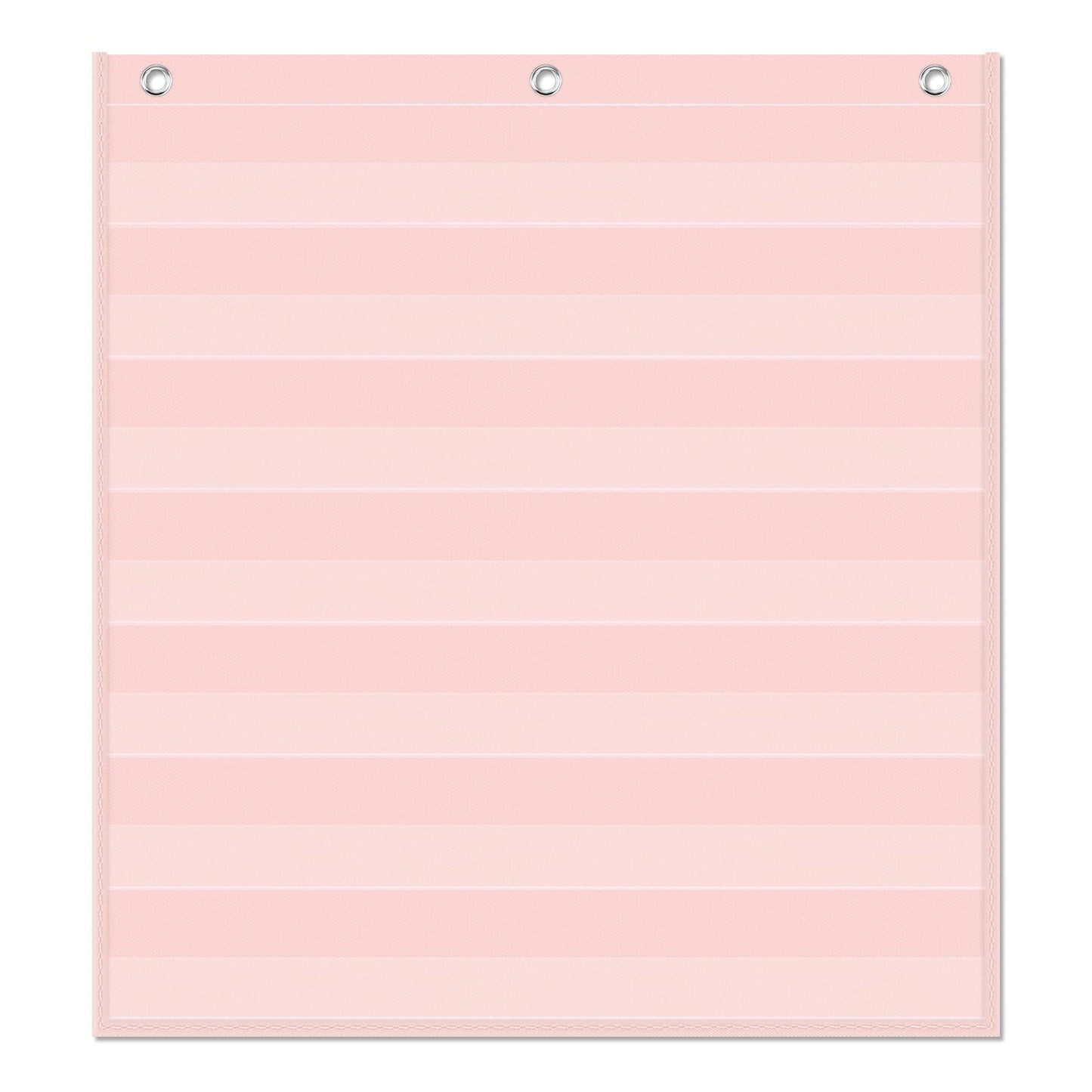 Godery Pink 7 Pocket Chart for Classroom (28" x 28")(Pink)