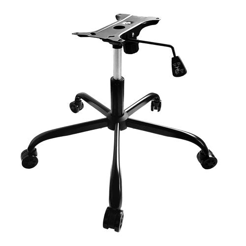 Racfenick 28" Swivel Office Chair Base Replacement, Heavy Duty Universal Gaming Chair Metal Repair Base Kit with Bottom Plate,Gas Cylinder and Casters