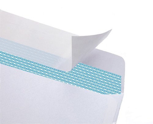 Aimoh 500#10 Single Left Window SELF Seal Security Envelopes - Super Strong Quick-Seal Self Sealing Closure, Security Tinted, Size 4-1/8 x 9-1/2 Inches, 24 LB - 500 Count (35210)
