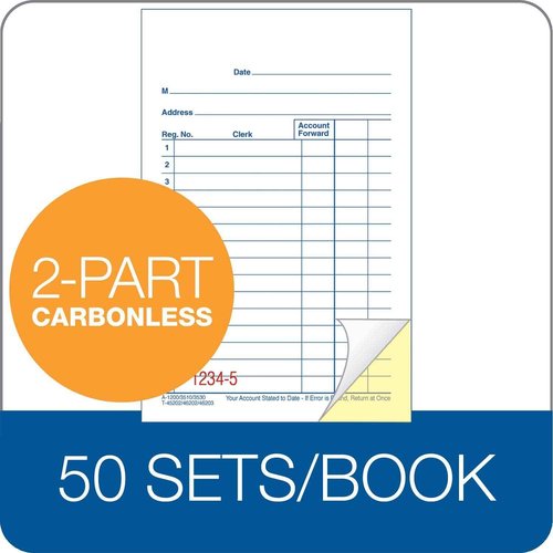 Adams General Purpose Sales Books, DC3530, Case of 18