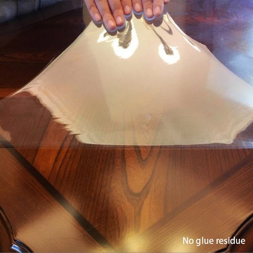HOHOFILM 4Mil Transparent Glossy Scratch Protection Film Furniture Protective Sticker Anti Oil Home Kitchen Decoration Film,152cmx300cm