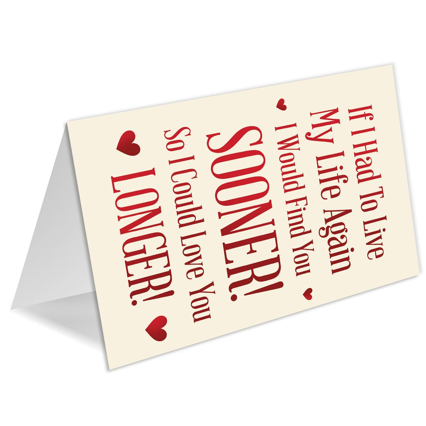 HEJOYN Anniversary Cards Gifts for Wife, Husband or Couple, Happy Wedding Anniversary Card Gifts for Him Her, Wedding Card for Boyfriend, Girlfriend, Men, Women, Valentine Day Cards