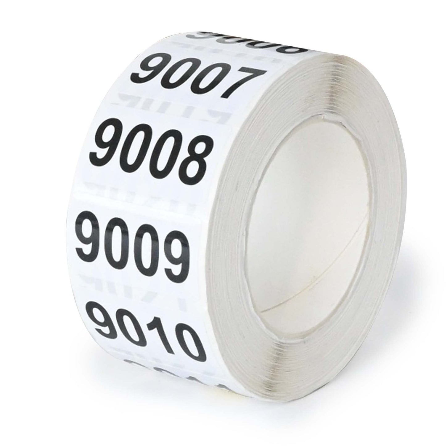 DGBDPACK Consecutively Numbered Labels, 1.5 x 0.79 Inch Self-Adhesive Inventory Numbered Sticker (1001-2000)