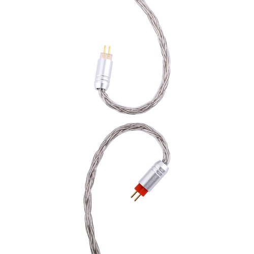 HIFIXAUDIO Tripowin Zonie 2M in Ear Monitor Cable, Long IEM Earphone Cable,16-Core Silver Plated, Upgrade Wire for HiFi Wired Earbuds, Replacement Headphone Cable for Musician (2Pin)