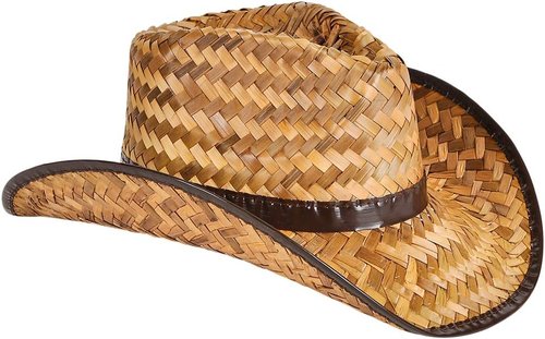 Rhode Island Novelty Cowboy Hat - Adult Size, Coco Color, Perfect for Costume Parties