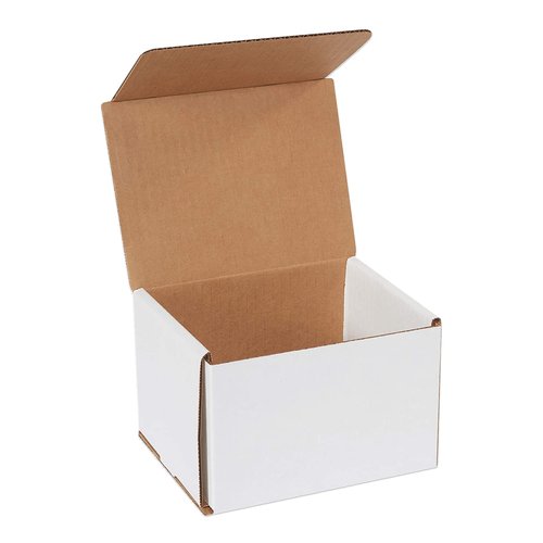 BOX USA Shipping Boxes Small 6"L x 5"W x 4"H, 50-Pack | Corrugated Cardboard Box Mailer for Packing, Moving and Storage 654