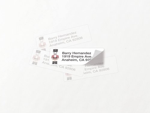 Avery Repositionable Printable Address Labels with Sure Feed, 1" x 2-5/8", White, 3,000 Blank Mailing Labels (55160)