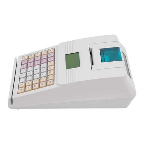 Electronic Cash Register, Menu Based Control System Cash Register with Printer, 40 Keys Electronic Cash Register for Supermarkets, Wholesale Markets, Convenience Stores