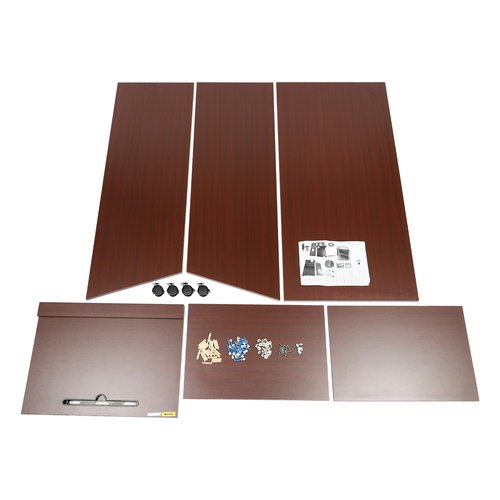 Standing Podium, Portable Computer Desk Mobile Laptop Table Podium Stand Hostess Stand Reception Desk with Adjustable Shelf Laptop Computer Book Holder w/Slanted Top for Home, Classroom