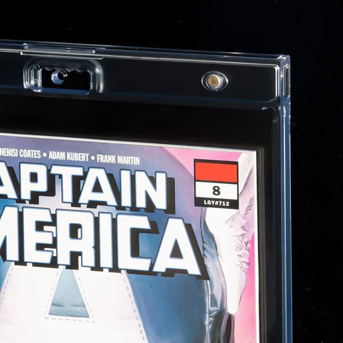 2ct Magnetic Comic-Book Display Cases - Crystal Clear One Touch Comic Book Holders, UV Protection Comic Book Slab Protectors, Premium Wall Mountable Comic Book Protective Holders, Fits Most Comics