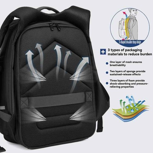 CedurithFlux Travel Backpack 35L Multi-funcitonal Backpacks 17.3 inch Laptop bags Water Resistant Business Carry on Back Pack for Women & Men