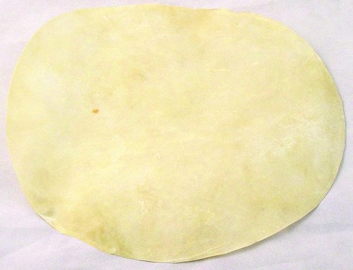 Rawhide Drum Cover 24" average (24" average) Natural