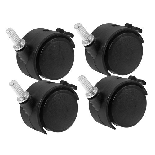 VILLFUL Replacement Caster Wheels for Furniture 4pcs Rolling Wheels Brake for Cart