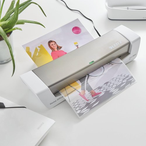 Leitz iLAM Thermal Laminator - Fast 9.5" Laminating Machine for 3 Mil & 5 Mil Pouches | Home Office Use