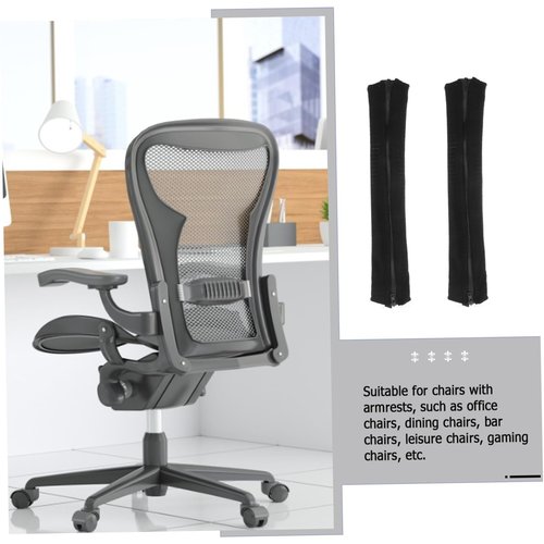 DOITOOL Armrest Covers for Office Chairs Padded Armrest Cushions Water-Resistant Protective Elbow Support Set of 2 for Computer Desk Chairs