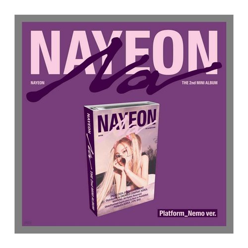 TWICE Nayeon NA 2nd Mini Album with Tracking Sealed TWC NA YEON (Full SET(A+B+C+Digipack+Nemo))