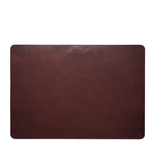 Castelijn & Beerens Gaucho Leather Desk Pad – Premium Genuine Leather Writing Mat – Elegant Desk Protector for Office & Home (Brown)