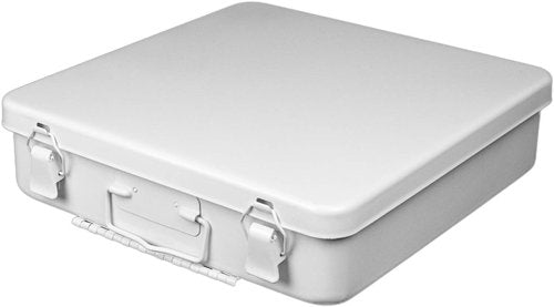 Ever Ready First Aid Metal Case - Durable & Portable | 10” x 10” x 2.5” Size