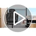 Executive Managerial Chair with Adjustable Headrest – Kensaker