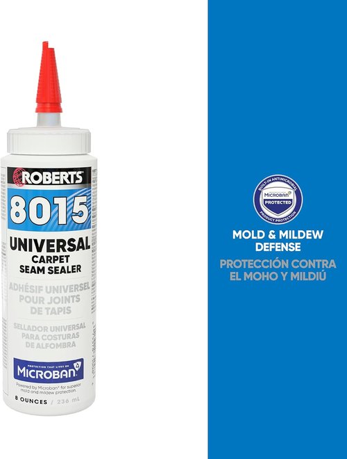 ROBERTS UNIVERSAL Carpet Seam Sealer - Strong Adhesive for Durable Repairs | 8 Oz. (236 mL)