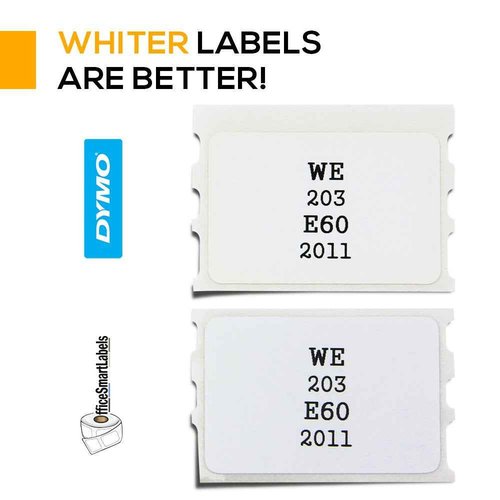 OfficeSmartLabels 1 x 1-1/2 inch Book Spines Labels, Compatible with 30347 (4 Rolls / 750 Labels Per Roll)
