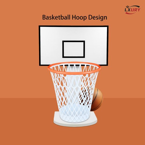 Basketball Trash Can Complete Set(Including 1pc Basketball Garbage Bin)– Fun Indoor Office Basketball Hoop, Perfect Basket ball Mini Hoop Trash Can, Basketball Hoop Trash Can and Unique Birthday Gifts