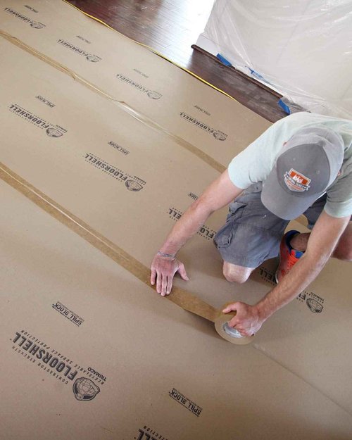 Trimaco 12385 FloorShell Heavy-Duty Floor and Surface Protector, 38-Inch x 50-Feet