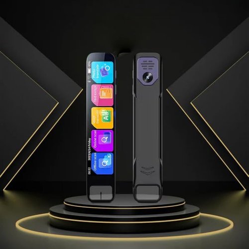 Scan Sense Pen Ai, Scansense Ai Smart Pen - Instant Ai Answers for Math, History & More Offline Translation (60+ Languages), Camera, Bluetooth, Music & File Storage (Memory: 4G+512G (Memory Card))