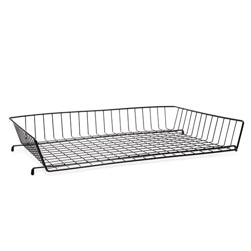 Ruby Paulina 11x17 Wire Basket Desk Tray Black