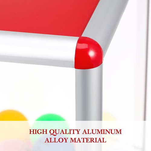 VILLCASE Acrylic Raffle Box with Hole, 25cm Square Donation Raffle Ticket Holders Aluminum Alloy Clear Voting Container For Donating Party Games Suggestion Office Use
