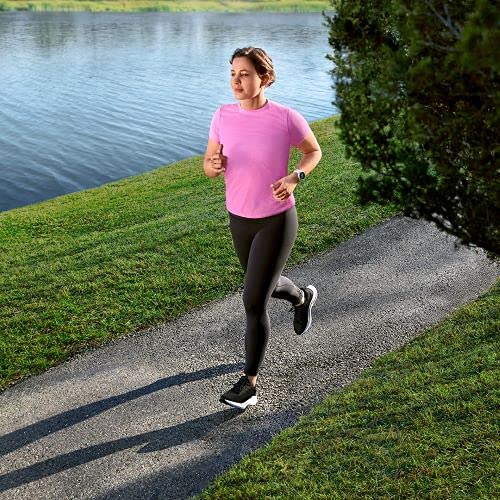 Garmin Forerunner 55, GPS Running Watch with Daily Suggested Workouts, Up to 2 weeks of Battery Life, White