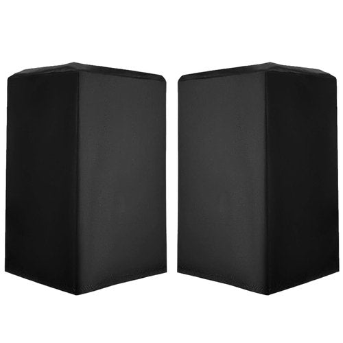 Musiin 15'' Outdoor Speaker Cover,Waterproof,Dust-Proof and UV-Proof Oxford Cloth,Bottom Drawstring Fastening Design,Suitable for Upright PA/DJ Speaker Protection Cover(2 Packs）