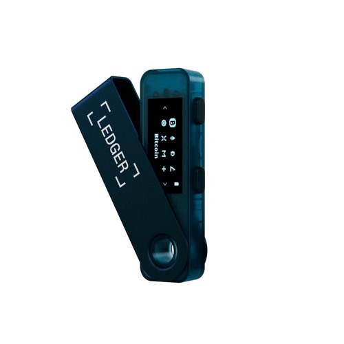 Ledger Nano S Plus (Sapphire Blue): The Perfect Entry-Level Hardware Wallet to securely Manage All Your Crypto and NFTs. (for Android or Desktop only)