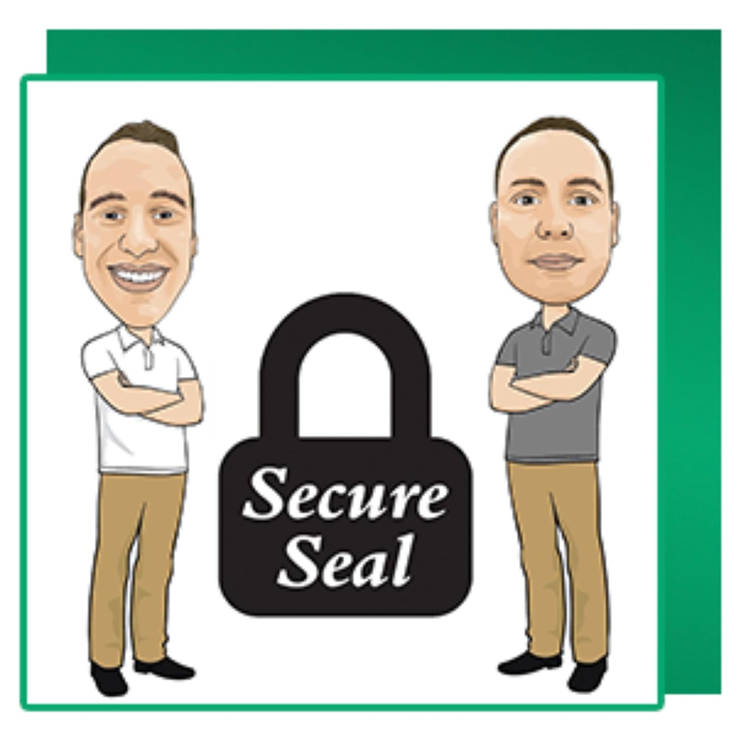 Secure Seal - 9x9x5 Pack of 25 Corrugated Cardboard Packing Shipping Mailing Moving Carton Boxes