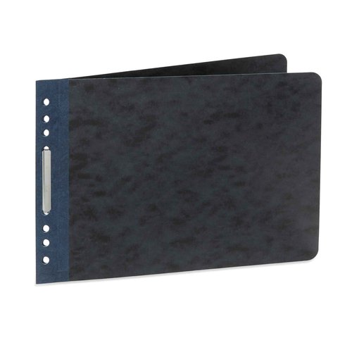 25 Blue Summit Supplies Report Covers with Sliding Bar Fastener - Black Pressboard Report Covers, Letter Size, Durable 2'' Capacity Business Report Covers
