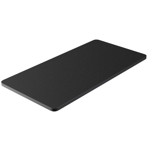 BONTEC Wood Table Top for Electric Standing Desk, 47.2" x 23.6" Solid One-Piece Countertop, Black MDF Desktop for Home Office, Gaming & Commercial Use, Compatible with Adjustable Frames