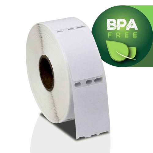 OfficeSmartLabels 1 x 1-1/2 inch Book Spines Labels, Compatible with 30347 (4 Rolls / 750 Labels Per Roll)