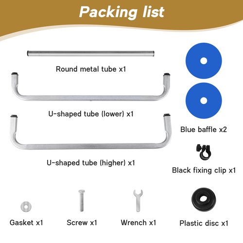 Consfly 23.62 Inch Bubble Wrap Roll Dispenser, Manual Tabletop Bubble Cushion Foam Wrap Holder for Packing, Moving and Shipping