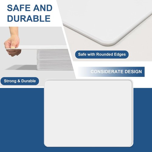 Magnetic Dry Erase Boards - 12 Pack 9 x 12 Inch Double-Sided Whiteboards with Markers & Erasers | Ideal for Kids & Teachers