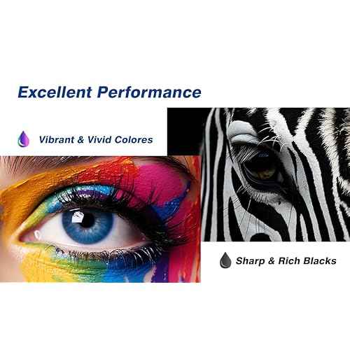 212XL Ink Cartridges High Capacity Remanufactured for Epson 212 XL 212XL T212 Combo Pack 4 for Epson Printer with Espon XP-4100 XP-4105 WF-2850 WF-2830 (1 Black 1 Cyan 1 Magenta 1 Yellow, 4 Pack)