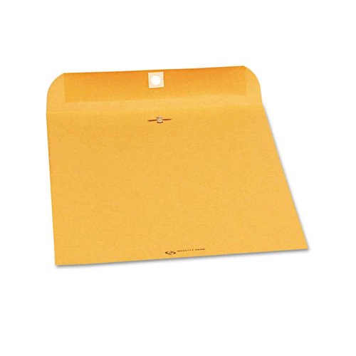 Quality Park Clasp Envelopes, 28lb, #97, 10 x 13 Inches, 250 Count of Kraft (37597), 10x13