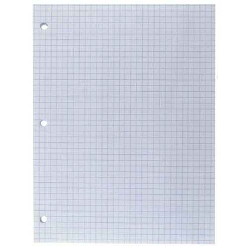 Top Flight Filler Paper, Quadrille Rule, 11 x 8.5 Inches | 80 Sheets | Pack of 12