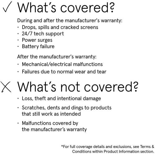 ASURION 2-Year Headphones Protection Plan | Comprehensive Coverage for $40 - $49.99 Devices