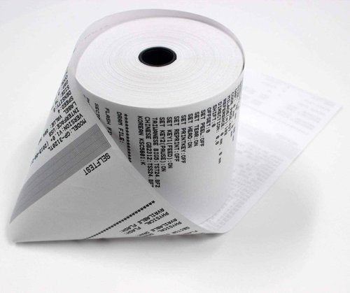 2 5/16" x 400' thermal receipt paper rolls (12 Rolls) for Dresser Wayne Gas System Receipt Paper/Island Printer Pay-At-The-Pump Thermal Paper BPA Free